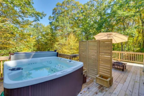 Pocono Getaway A frame Cabin w/ Hot Tub Sauna